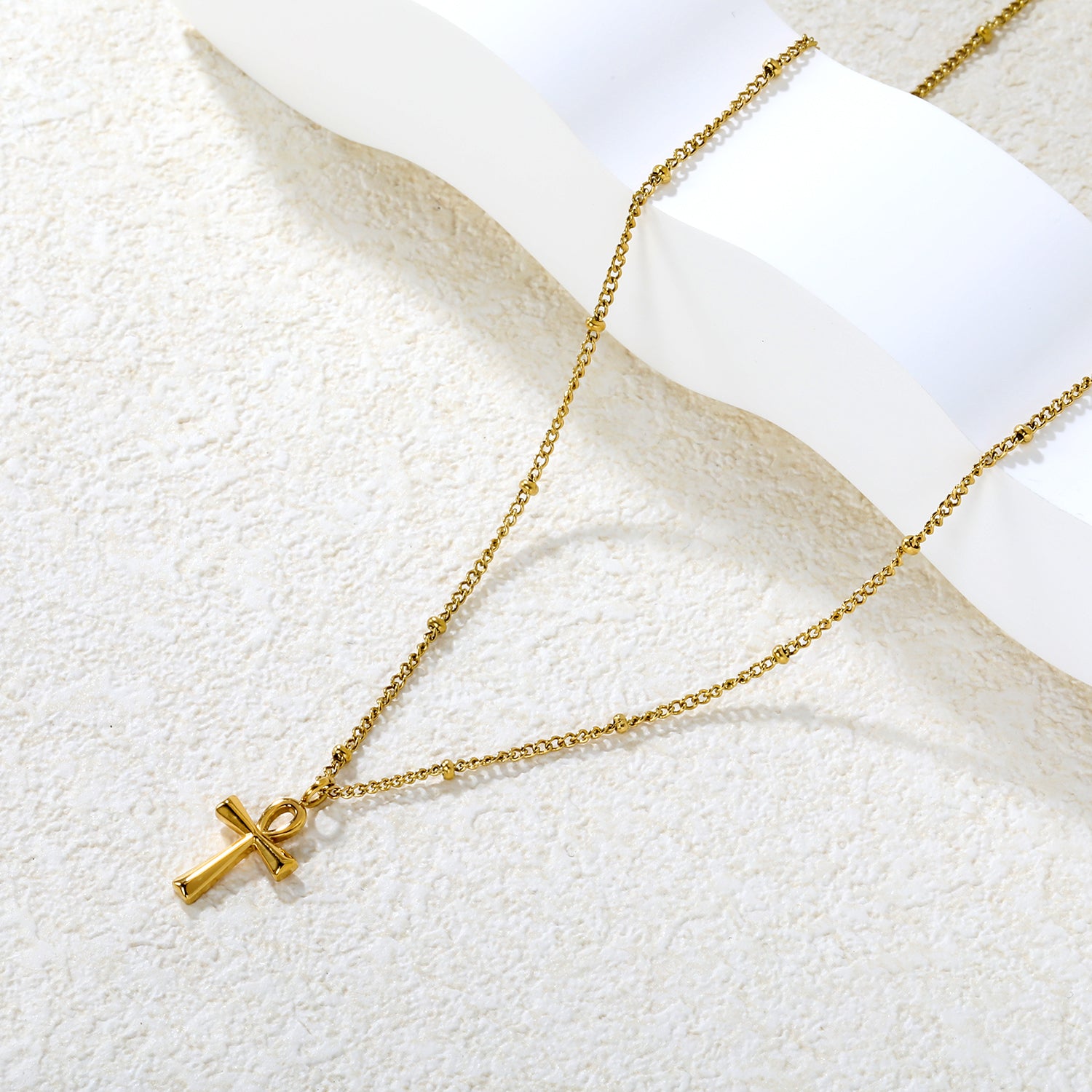 Ankh Cross Pendant Necklace