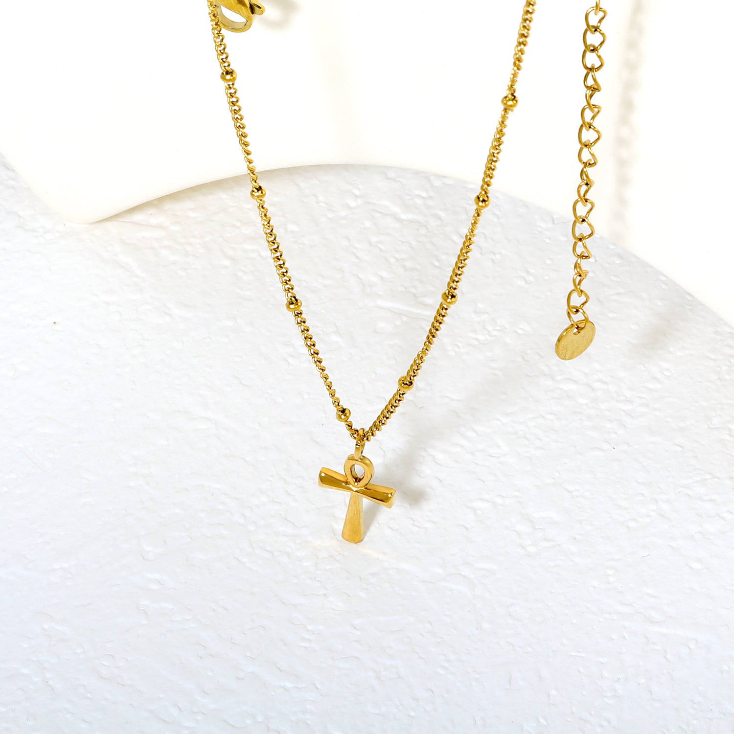 Ankh Cross Pendant Necklace